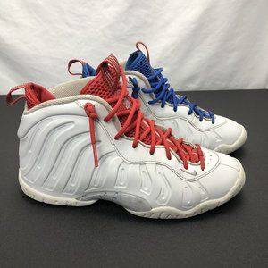 Nike Little Posite One USA Moon (GS) DJ4024-001 Red Blue US Size 5Y / Women 6.5